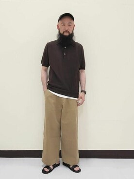 BEAMS Fさん(メンズ・180cm)の春コーディネート