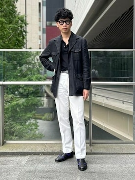 BEAMS Fさん（メンズ・175cm）の夏コーディネート