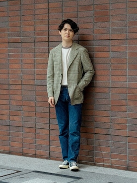 「A VONTADE（アボンタージ）のアイテム」を使った、BEAMS Fさん（メンズ・175cm）の夏コーディネート