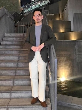 BEAMS Fさん(メンズ・176cm)の秋コーディネート