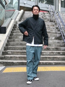 BEAMS Fさん（メンズ・179cm）の秋コーディネート