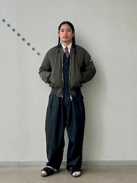 「TATRAS（タトラス）のアイテム（ジャケット/アウター）」を使った、BEAMS Fさん（メンズ・170cm）の秋コーディネート