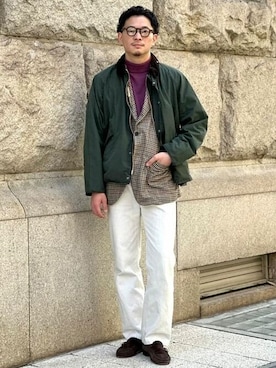 「ミックスコーデ」｜BEAMS Fさん（メンズ・179cm）の秋コーディネート