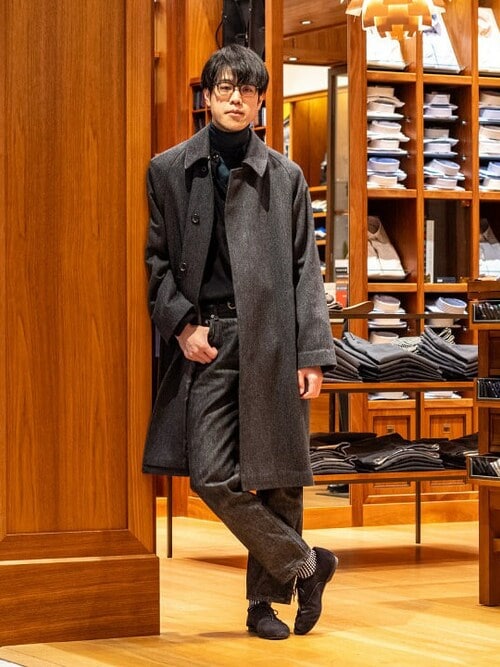 BEAMSF バルカラーコート　トレンチコート 23AW＜INVERTERE＞リバーシブル バルカラーコート｜BEAMS F