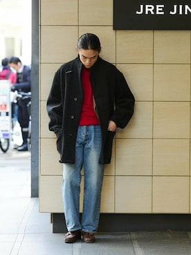 BEAMS Fさん（メンズ・180cm）の冬コーディネート