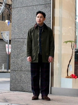 BEAMS Fさん（メンズ・180cm）の春コーディネート