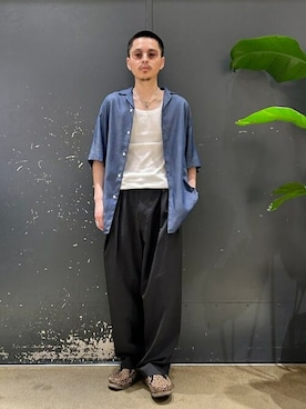 BEAMS Fさん(メンズ・178cm)の夏コーディネート