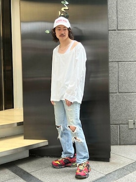 BEAMS Fさん(メンズ・178cm)の夏コーディネート