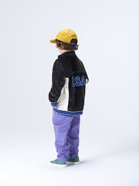 「BIG FIELD（ビッグフィールド）のアイテム（その他アウター）」を使った、MARKEY'Sさん（キッズ・113cm）の秋コーディネート