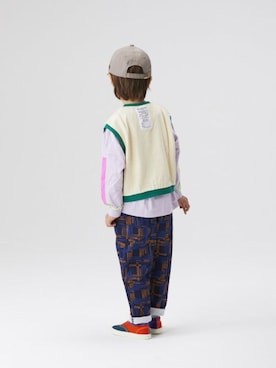 「BIG FIELD（ビッグフィールド）のアイテム（パンツ）」を使った、MARKEY'Sさん（キッズ・111cm）の冬コーディネート