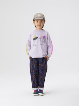 「BIG FIELD（ビッグフィールド）のアイテム（パンツ）」を使った、MARKEY'Sさん（キッズ・111cm）の冬コーディネート
