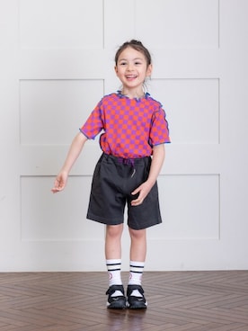 「メロートップス」｜MARKEY'Sさん（キッズ・105cm）の春コーディネート