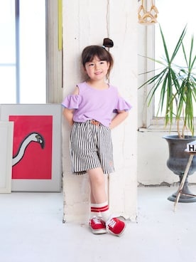 MARKEY'Sさん（キッズ・107cm）の夏コーディネート