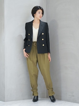 「beautiful people」｜ジェイアール名古屋タカシマヤさん（レディース・167cm）の秋コーディネート