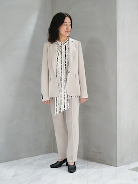 「JOSEPH（ジョセフ）のアイテム」を使った、ジェイアール名古屋タカシマヤさん（レディース・159cm）の秋コーディネート