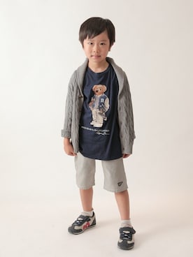 「POLO RALPH LAUREN CHILDRENSWEAR（ポロ ラルフ ローレン チルドレンズウェア）のアイテム」を使った、ジェイアール名古屋タカシマヤさん（キッズ・112cm）の秋コーディネート