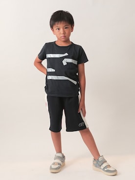 「アイテム（Tシャツ/カットソー）」を使った、ジェイアール名古屋タカシマヤさん（キッズ・130cm）の秋コーディネート