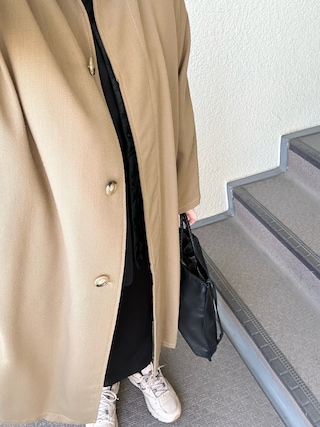 ドアーズ春物♪ ベージュ リネンスタンドカラーワイドシャツ JOURNAL STANDARD（ジャーナルスタンダード）の「Northernリネン