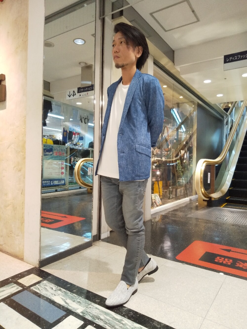 トルネードマート　ストレッチ　デニム　ジャケット　サイズL 色エンジ系 TORNADO MART（トルネードマート）の「Zero by TORNADO MART