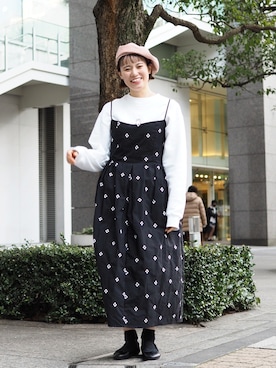 「SANSeLF（サンセルフ）のアイテム」を使った、__Lilicatさん（レディース・152cm）の冬コーディネート