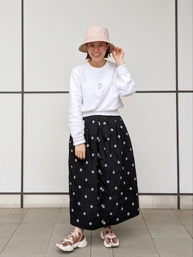 「SANSeLF（サンセルフ）のアイテム」を使った、__Lilicatさん（レディース・152cm）の春コーディネート