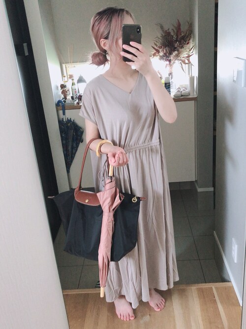 a.fashion13|LONGCHAMPのトートバッグを使ったコーディネート - WEAR