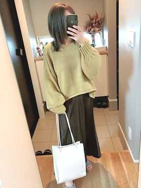 「プチプチコーデ」｜a.fashion13さん（レディース・155cm）の冬コーディネート