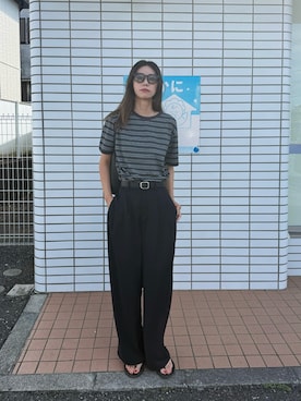 「feepur（フェピュール）のアイテム」を使った、asammyさん（レディース・170cm）の夏コーディネート