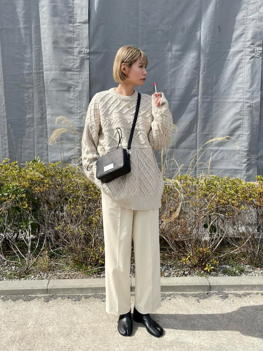 Maison margiela メゾンマルジェラ ボディバッグ ショルダーバッグ Maison Margiela メゾン マルジェラ ショルダーバッグ カゴ 巾着