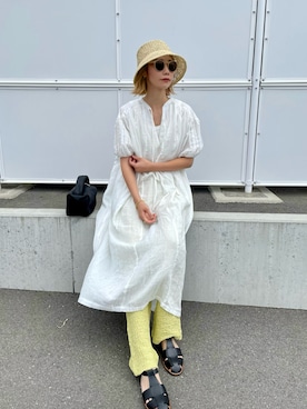 asammyさん（レディース・170cm）の夏コーディネート