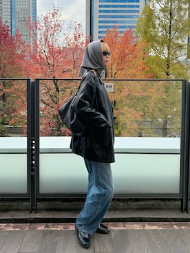 「アイテム（その他シューズ）」を使った、asammyさん（レディース・170cm）の秋コーディネート