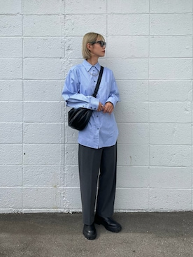 「Firsthand（ファーストハンド）のアイテム（ブーツ）」を使った、asammyさん（レディース・170cm）の秋コーディネート