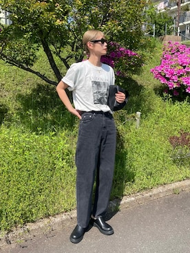 「SANSeLF（サンセルフ）のアイテム」を使った、asammyさん（レディース・170cm）の春コーディネート
