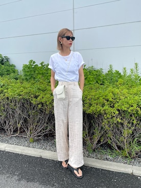 asammyさん（レディース・170cm）の夏コーディネート