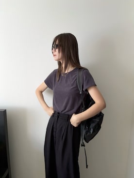 「mont-bell（モンベル）のアイテム」を使った、asammyさん（レディース・170cm）の春コーディネート