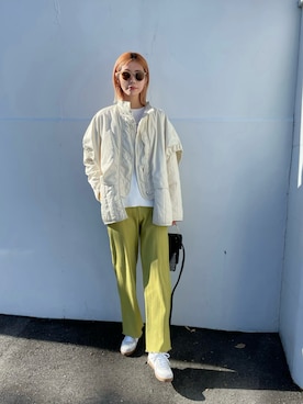 「select MOCA（セレクトモカ）のアイテム（その他アウター）」を使った、asammyさん（レディース・170cm）の冬コーディネート