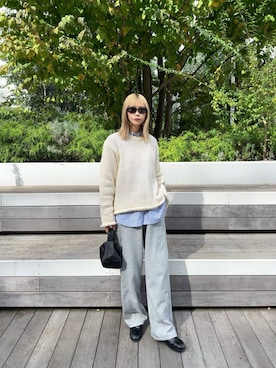 「アイテム（その他シューズ）」を使った、asammyさん（レディース・170cm）の秋コーディネート