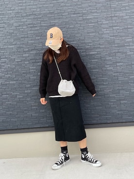 yuuukiiiさん(レディース・153cm)の冬コーディネート