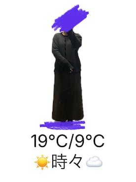 「しまむら（シマムラ）のアイテム（Tシャツ/カットソー）」を使った、suzuさん（レディース・148cm）の秋コーディネート