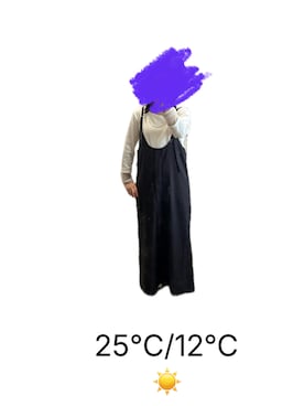 「GU（ジーユー）のアイテム（アクセサリー）」を使った、suzuさん（レディース・148cm）の春コーディネート