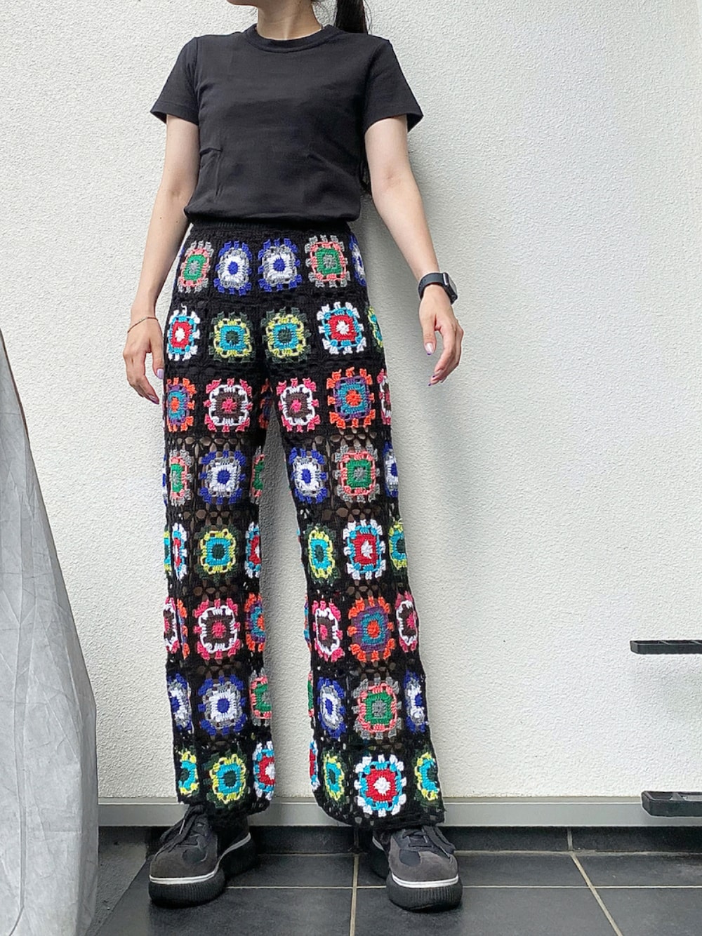 ジーナシス　ハンドクロシェモチーフパンツ 楽天市場】【SALE／33%OFF】ハンドクロシェモチーフP JEANASIS