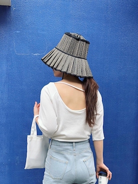 「Anss.me（アンスミー）のアイテム」を使った、mikiviciousさん（レディース・162cm）の春コーディネート