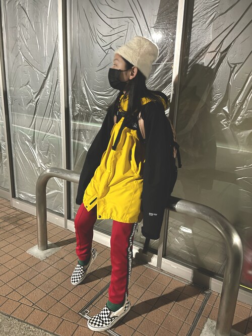 mikivicious|THE NORTH FACEのナイロンジャケットを使った