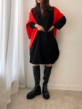 「CITRINE Chakra（シトリンチャクラ）のアイテム」を使った、mikiviciousさん（レディース・162cm）の秋コーディネート