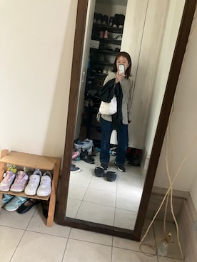 「YANUK（ヤヌーク）のアイテム」を使った、マッキーさん（レディース・155cm）の夏コーディネート
