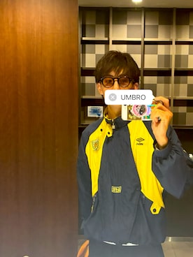 「UMBRO（アンブロ）のアイテム」を使った、kaze.🍃さん（メンズ・178cm）の春コーディネート