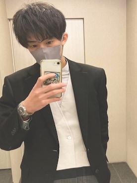 「curly」｜kaze.🍃さん（メンズ・178cm）の春コーディネート