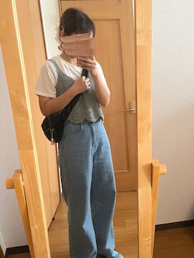 「agnes b.（アニエスベー）のアイテム」を使った、みさん（レディース・155cm）の夏コーディネート