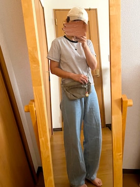 「moi tytto（モイテュット）のアイテム」を使った、みーさん（レディース・155cm）の夏コーディネート