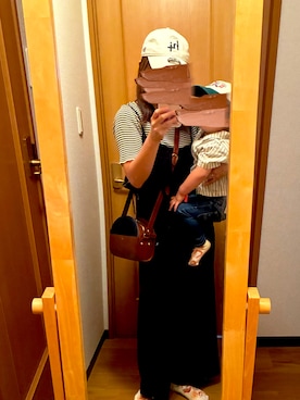 「A.P.C.（アーペーセー）のアイテム（バッグ）」を使った、みさん（レディース・155cm）の秋コーディネート